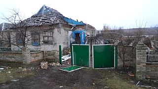 Von Predtechyne sind nur noch Ruinen übrig geblieben. Das Dorf nahe Bachmut in Donezk hatte einst 150 Einwohner. Doch 20 davon wolllen trotz täglichem Beschuss nicht weg. 