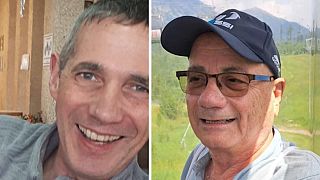 Двое израильских заложников, освобожденных ЦАХАЛ 12 февраля: Фернандо Симон Марман и Луис Хар. Оба были захвачены 7 октября.