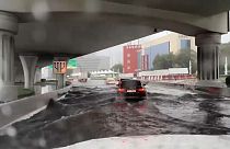 Inundaciones en Dubái este lunes