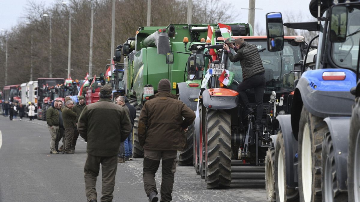 Landwirte protestieren in vielen Ländern Europas.