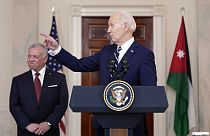 ABD Başkanı Joe Biden ve Ürdün Kralı 2. Abdullah
