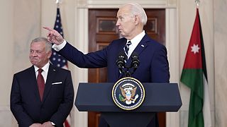 ABD Başkanı Joe Biden ve Ürdün Kralı 2. Abdullah