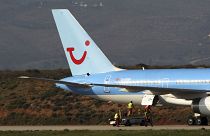 Plane with TUI logo (file photo)