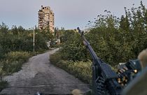 Línea de frente en Avdiivka