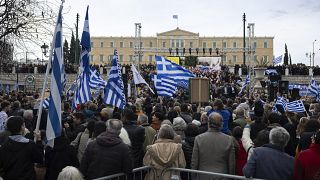Anti Same-Sex marriage rally in Athens