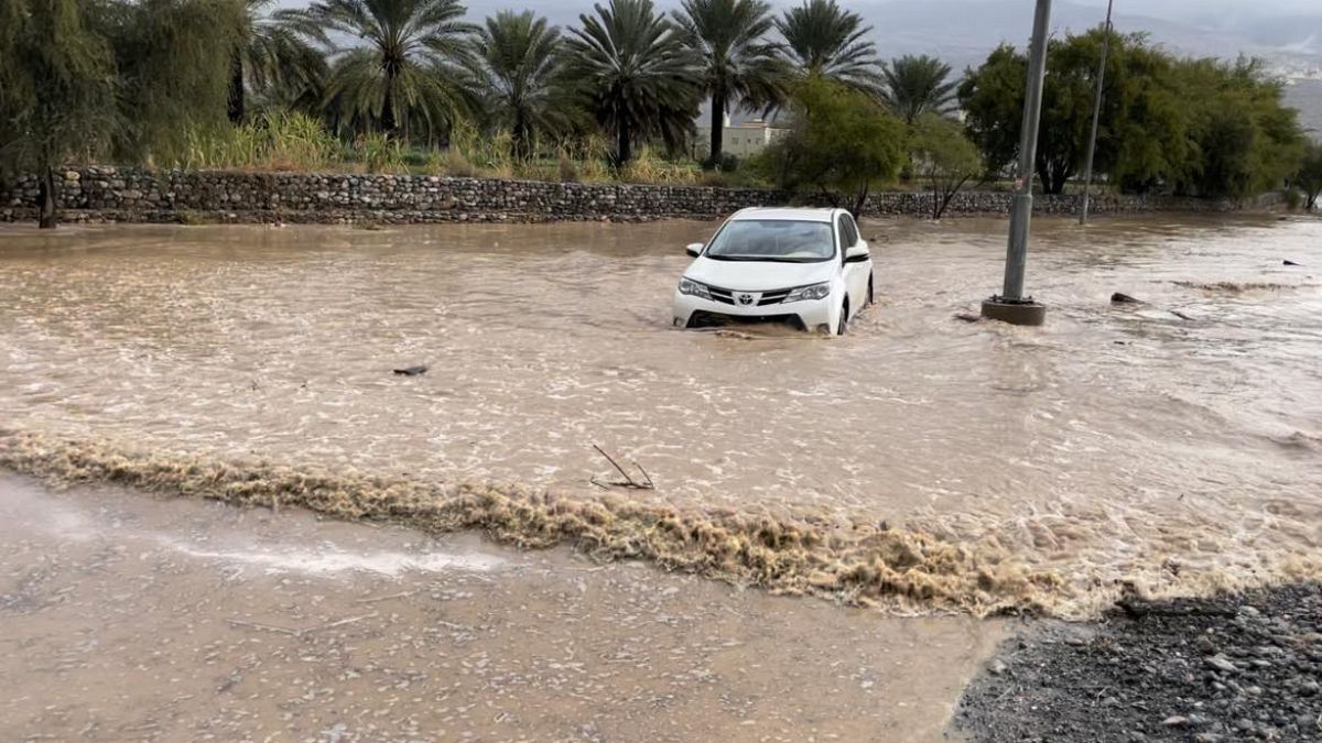 Hochwasser im Oman 