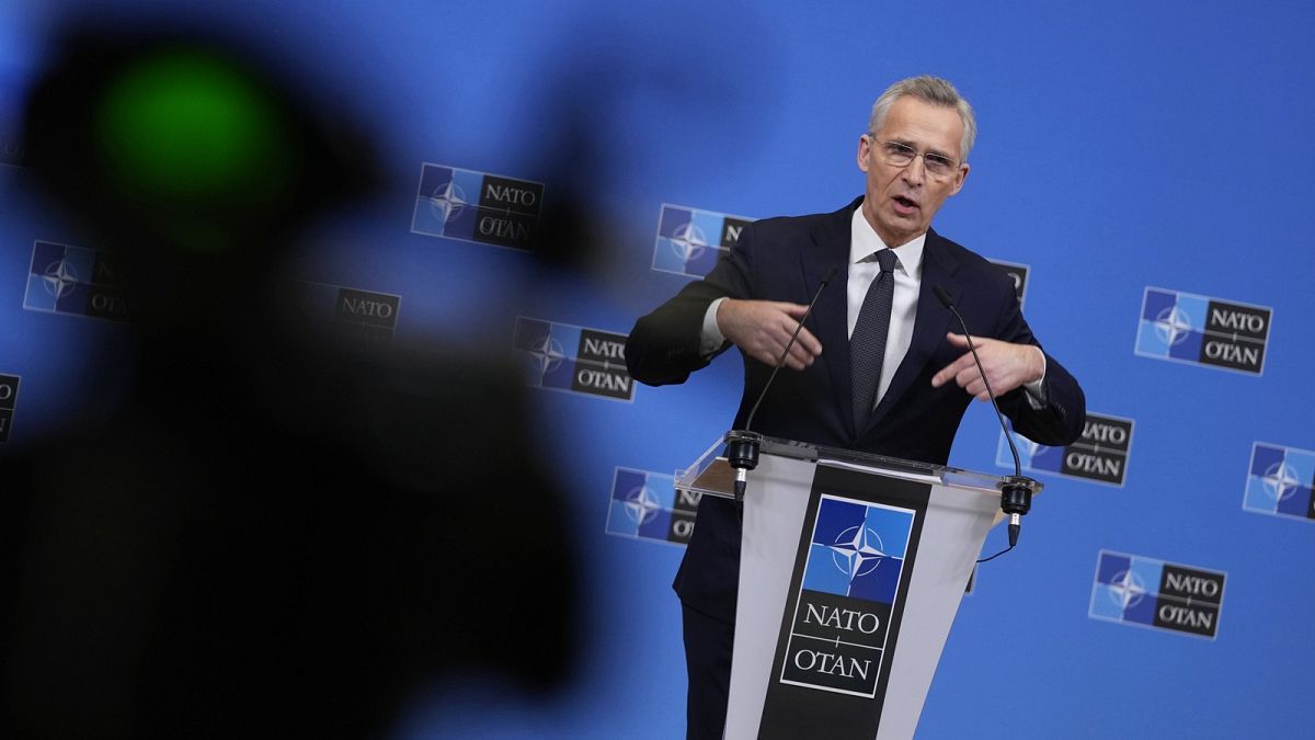We should not undermine NATO's deterrence credibility, Stoltenberg says in rebuke to Donald Trump thumbnail