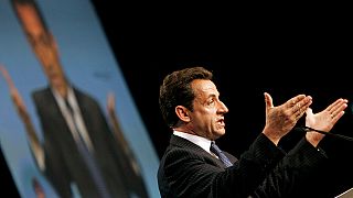 L'ex presidente della Repubblica francese Nicolas Sarkozy 