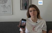 Julia, uma estudante e modelo belga, foi vítima de um deepfake. 
