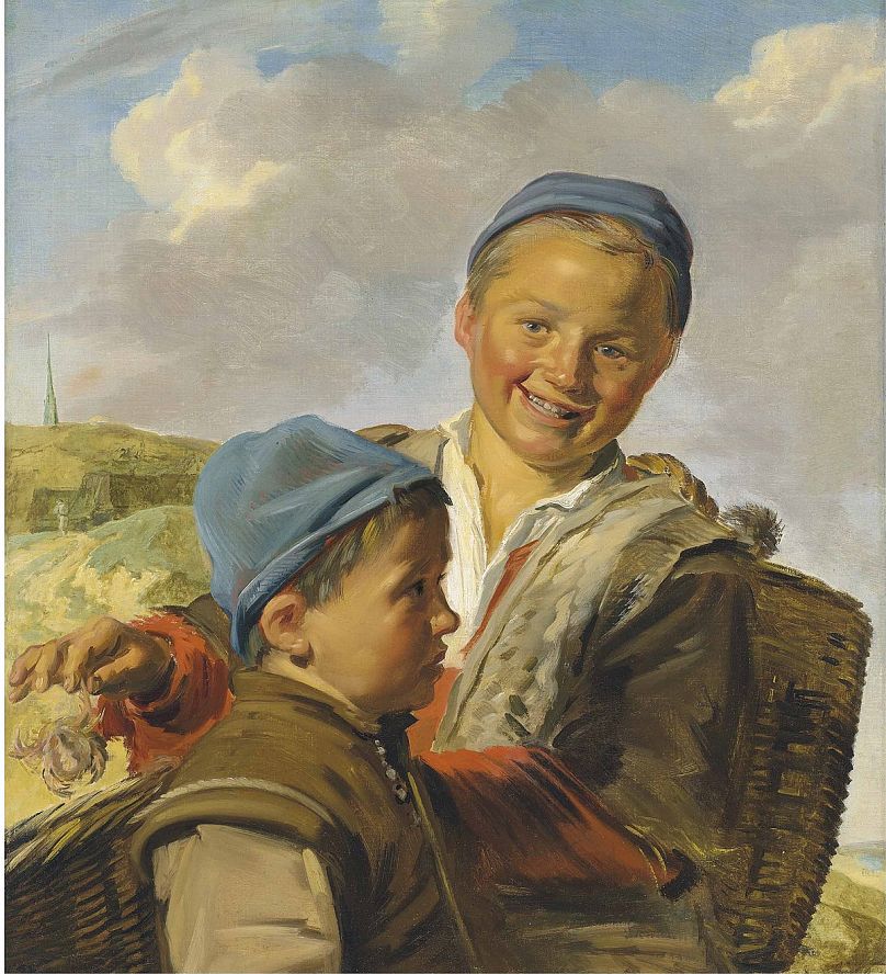 Two Fisherboys by Frans Hals (1629)