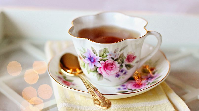 A fancy lil' mug o'tea