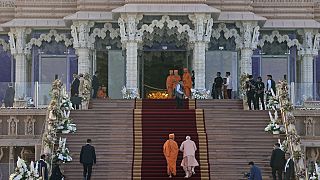 Hindistan Başbakanı Modi Hindistan'da tapınak açtı