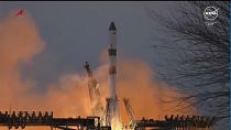 روسيا تطلق مركبة شحن فضائية إلى محطة الفضاء الدولية من قاعدة بايكونور في كازاخستان- 15 شباط 2023