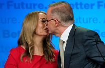 نخست وزیر استرالیا و همسر جدیدش