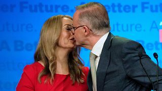 نخست وزیر استرالیا و همسر جدیدش
