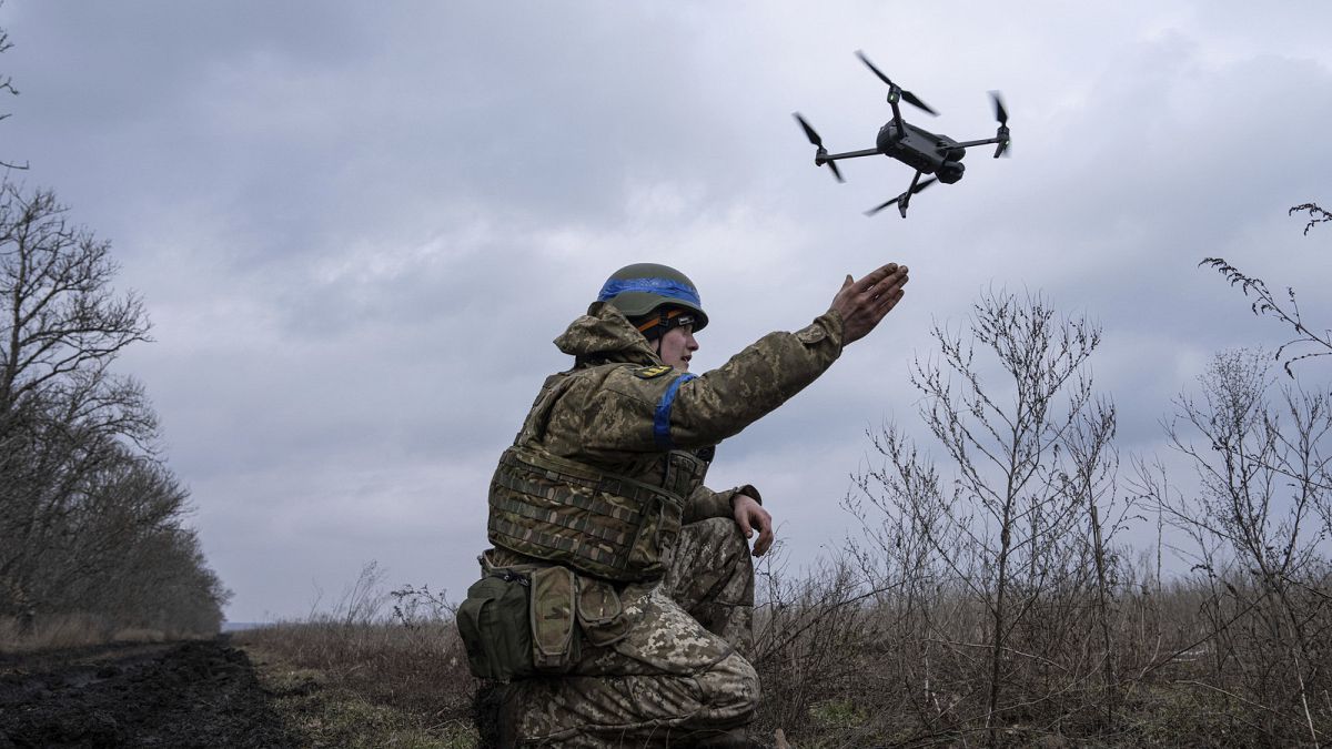 UK and Latvia lead coalition to provide thousands of drones to Ukraine thumbnail