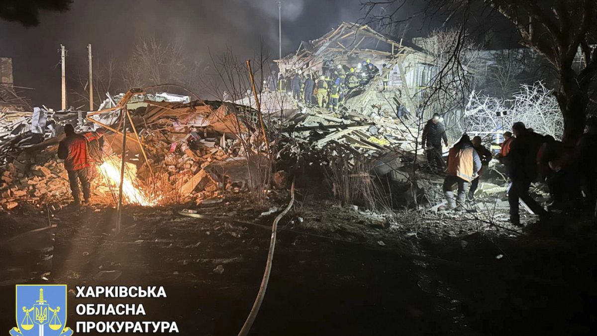 Bombardamenti russi su Kharkiv