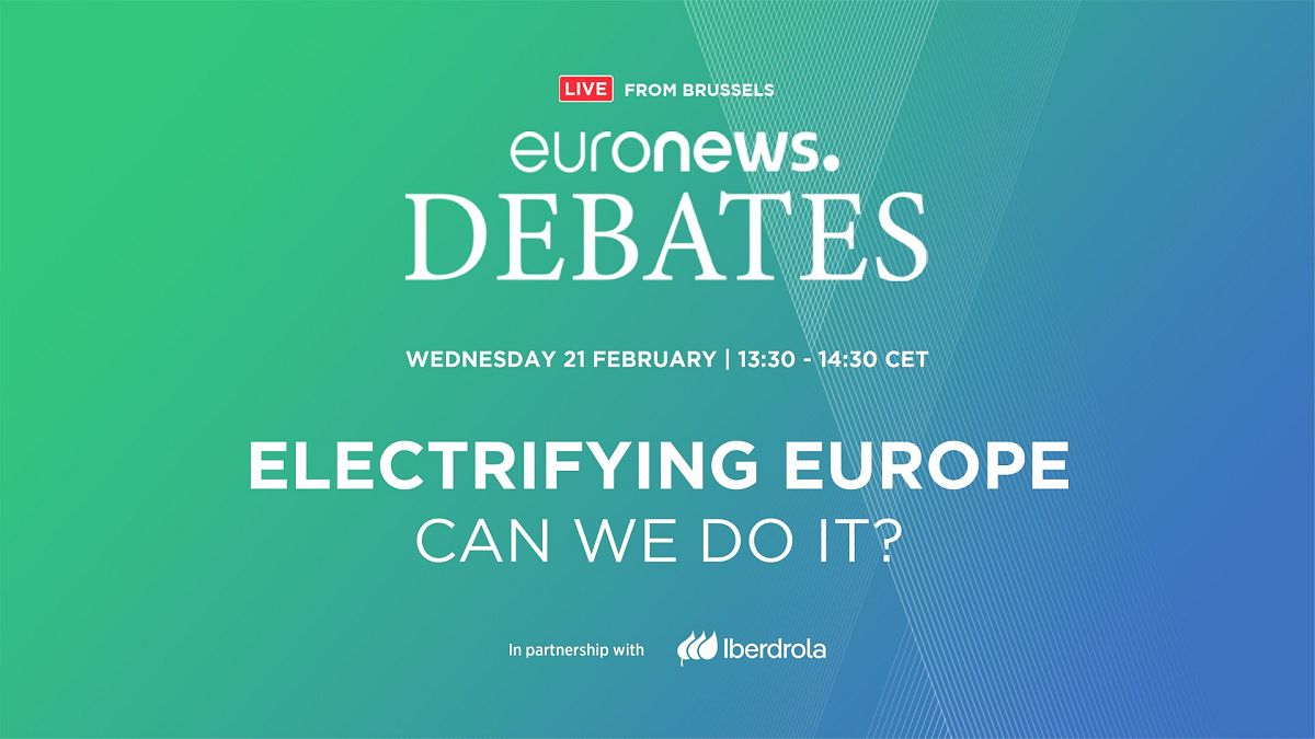 Euronews Debates: Electrifying Europe - how can we do it? thumbnail