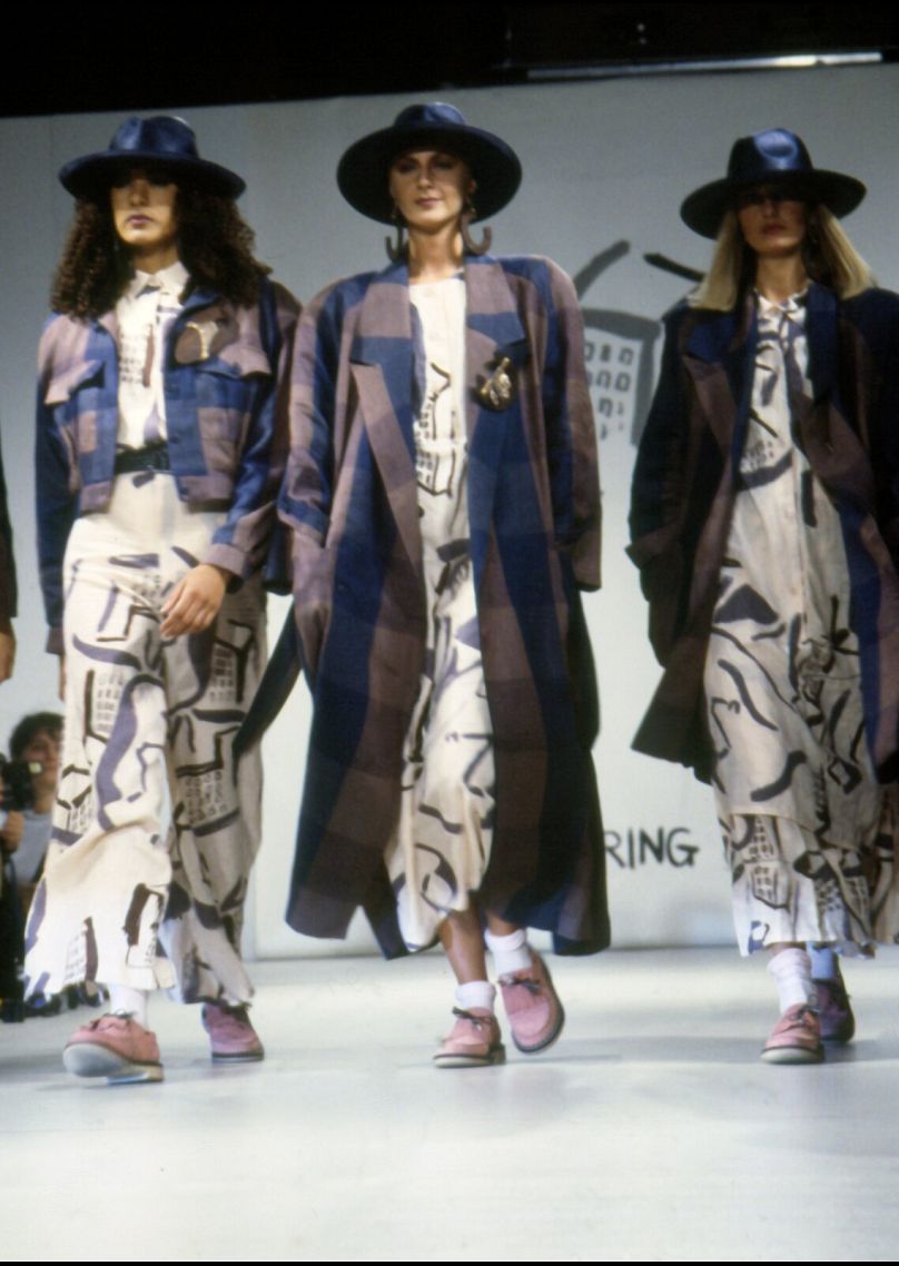 Betty Jackson's 1986 A/W collection.