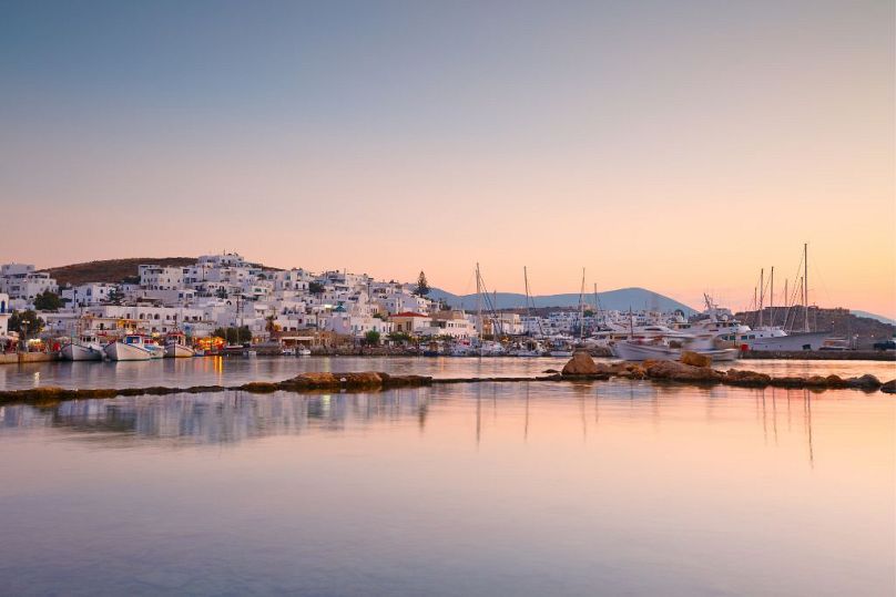 Filming also took place on Paros Island, Greece