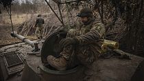 Украинские войска на позициях у Авдеевки