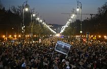 Manifestazione a Budapest