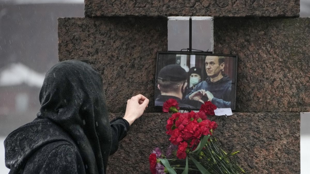 نصب تذكاري لألكسي نافالني في موسكو