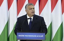 Orbán Viktor évértékelő beszéde a Várkert Bazárban 