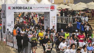Égypte : "Courir pour Gaza", 10 000 marathoniens pour la Palestine