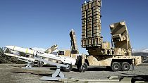 Illusztráció -Sayyad-3 rakéta Iránban, az iráni védelmi erők felvétele. 