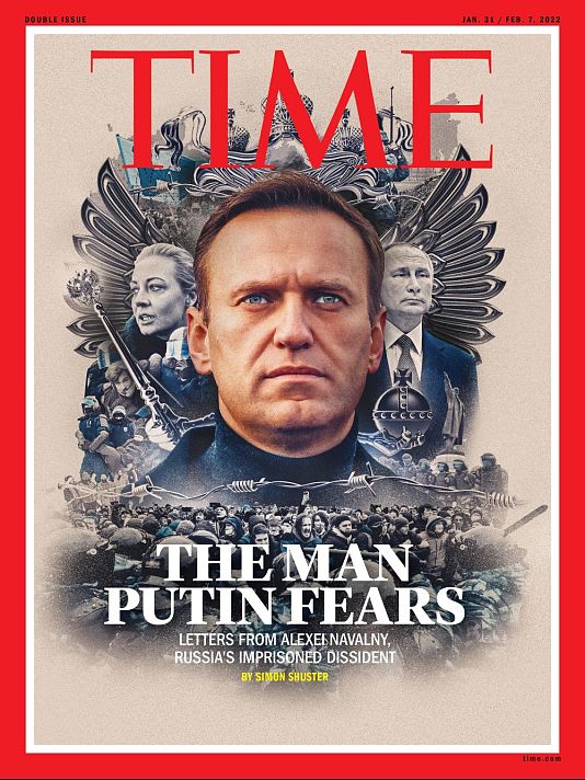 A Time címoldala 2022 januárjában