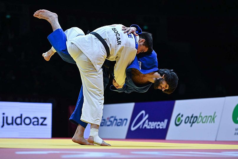 Finale unter 81 Kilo - mit zwei Judoka aus Aserbaidschan