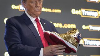 Trump és a cipője Philadelphiában
