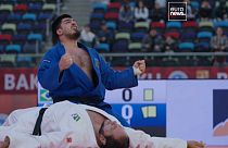 Azeri judoka shining on home soil