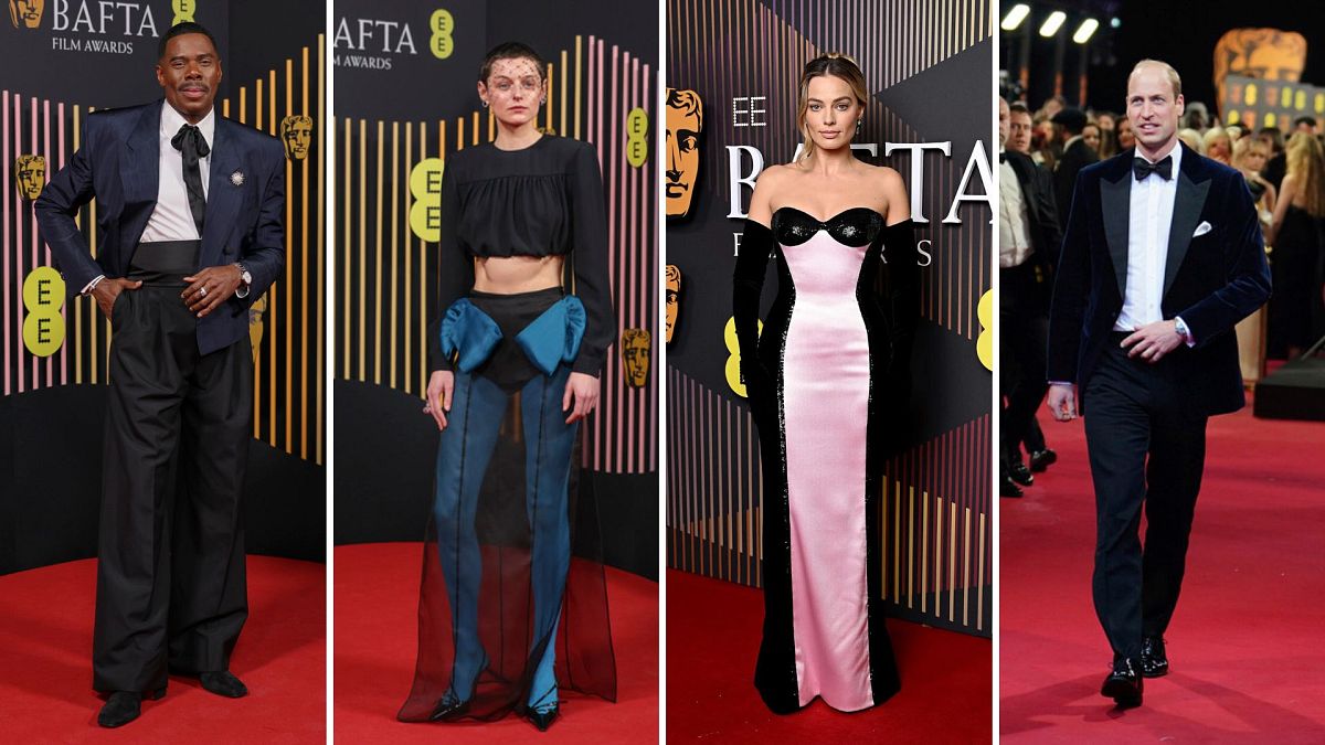 Here are the best dressed celebs from this year's BAFTA awards 