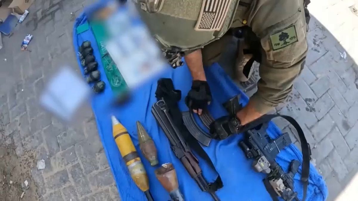 الجيش الإسرائيلي يدعي العثور على أسلحة في مستشفى ناصر