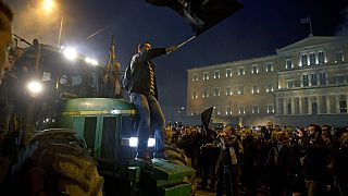 Από το αγροτικό συλλαλητήριο στην Αθήνα το 2017