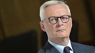 French Minister for the Economy and Finances Bruno Le Maire in Paris Monday Oct. 16, 2023.