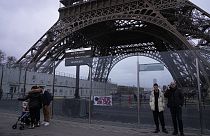 Az Eiffel-torony 2024. február 19-én