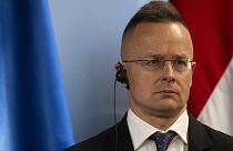Hungary's foreign minister Peter Szijjarto