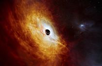 Buraco negro do quasar "J0529-4351"