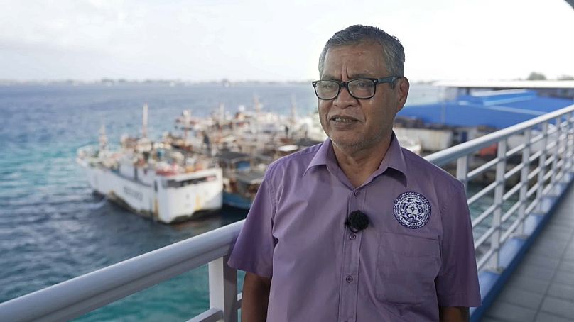 Glen Joseph ist Direktor der Behörde für Meeresressourcen der Marshallinseln