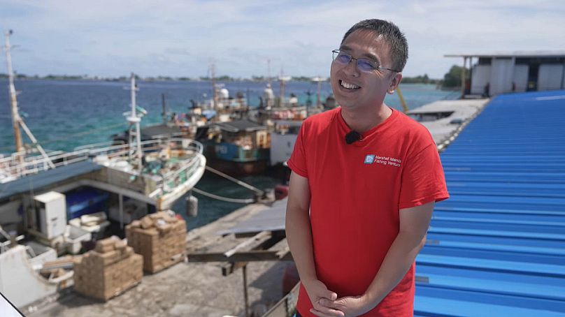 Lin Huihe ist Geschäftsführer vom Marshall Islands Fishing Venture