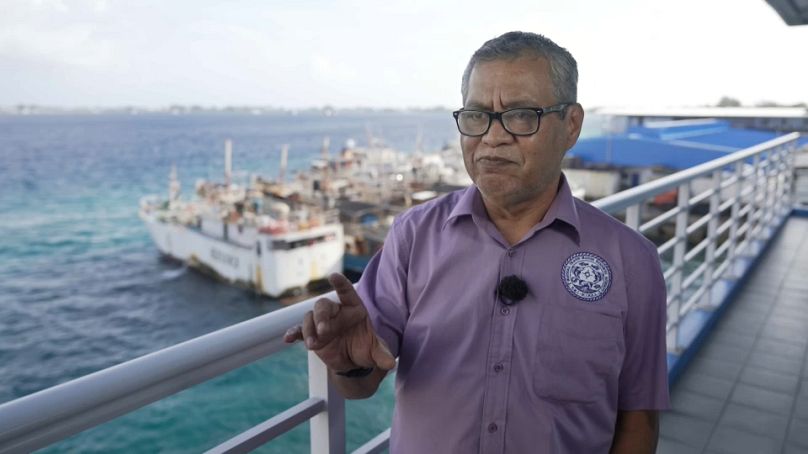 Glen Joseph, direttore dell'Autorità per le risorse marine delle Isole Marshall