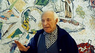 French painter Marc Chagall is seen in 1969. 