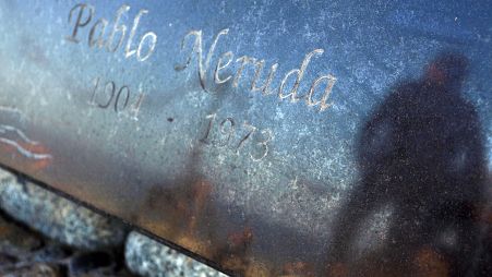 La tumba del premio Nobel de literatura Pablo Neruda