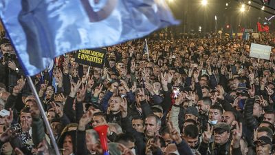 مظاهرات في ألبانيا ضد الفساد