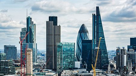 The City of London, the UK's financial hub