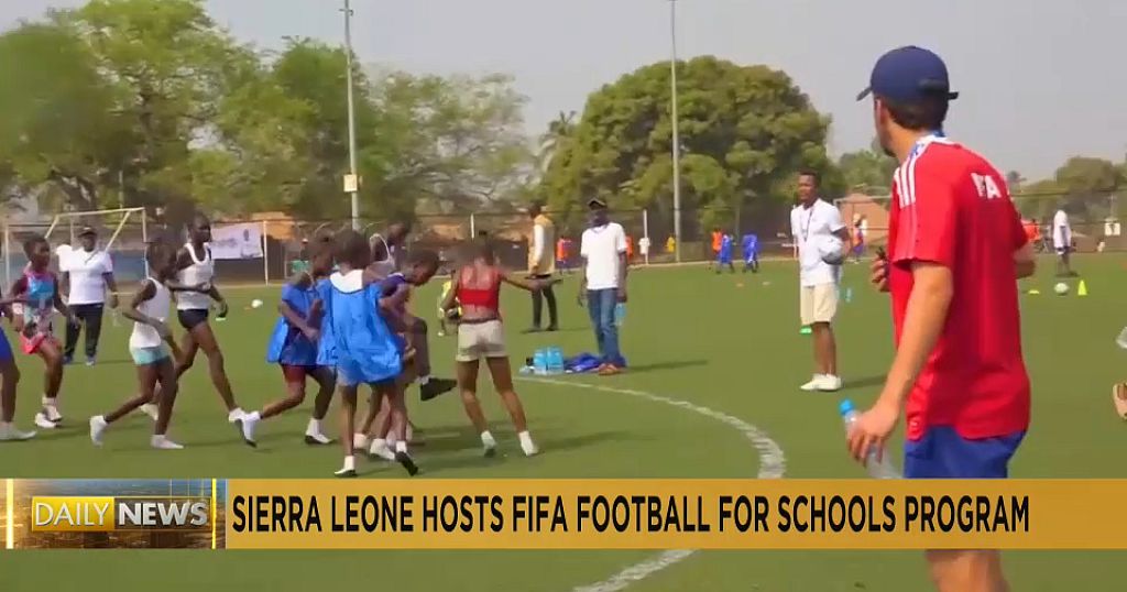 Sierra Leone becomes latest country to join Fifa’s Football for Schools programme