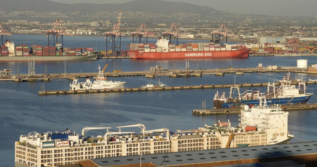 A ship carrying 19,000 cattle caused a big stink in the South African city of Cape Town